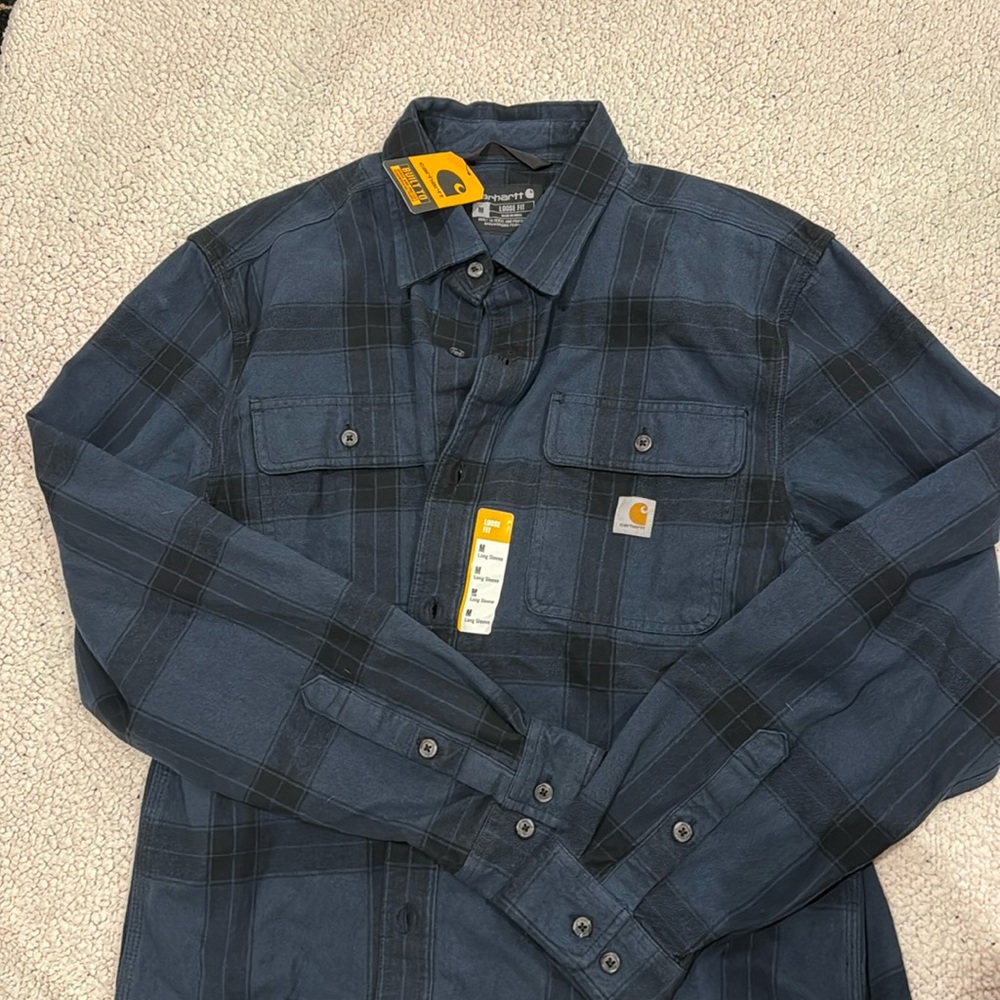 BRAND NEW men's Carhartt flannel